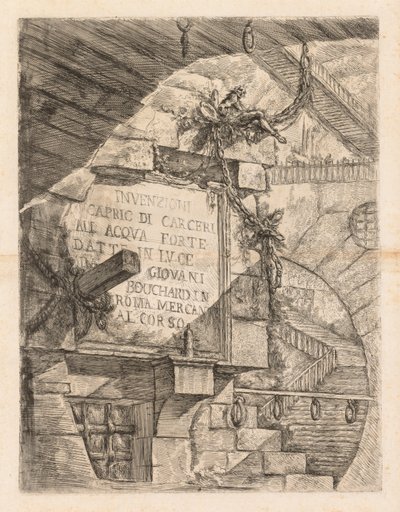 Les prisons - Giovanni Battista Piranesi