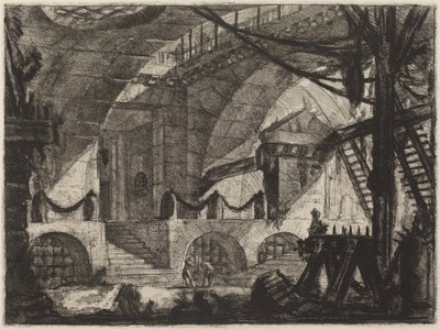 Le Chevalet - Giovanni Battista Piranesi