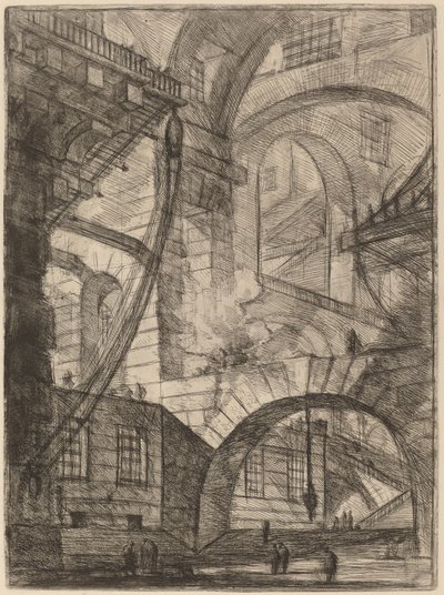 Le feu fumant - Giovanni Battista Piranesi