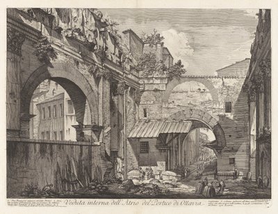 Veduta interna dell - Giovanni Battista Piranesi