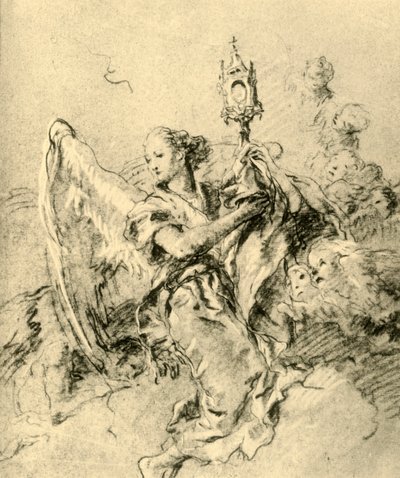 Ange avec ostensoir, 1767-1769, 1928 - Giovanni Battista Tiepolo