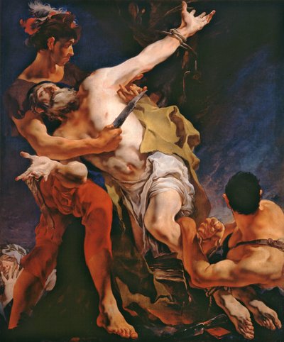 Le martyre de Saint Barthélemy, 1722 - Giovanni Battista Tiepolo