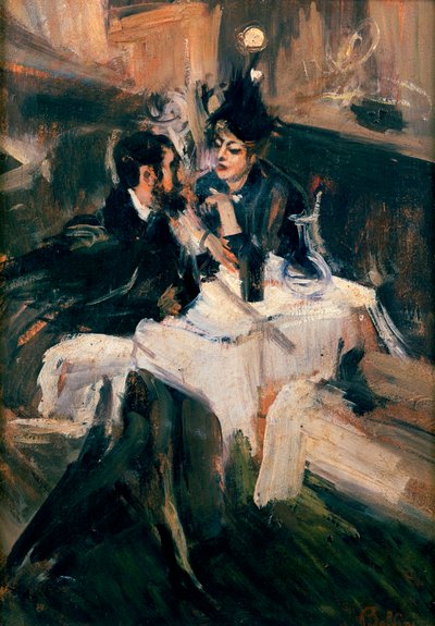 Le déjeuner des amoureux, c.1895 - Giovanni Boldini