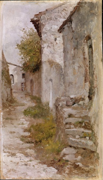 Route de village - Giovanni Fattori