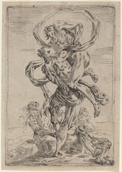 Hercule et Antée - Giovanni Pietro Possenti