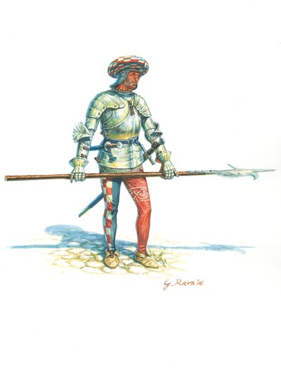 Hallebardier de Toscane - Giuseppe Rava