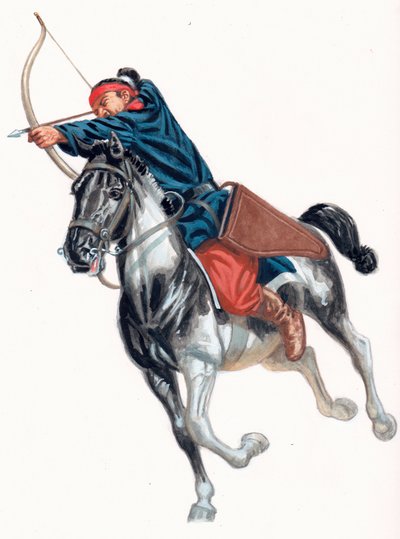 Archer monté de l