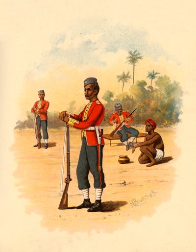 11ème Infanterie Native du Bengale, 1890 - Godfrey Douglas Giles