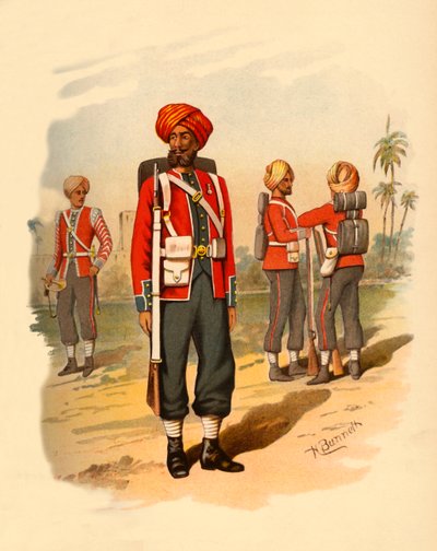 15e Sikhs, 1890 - Godfrey Douglas Giles