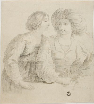 Deux jeunes femmes, l