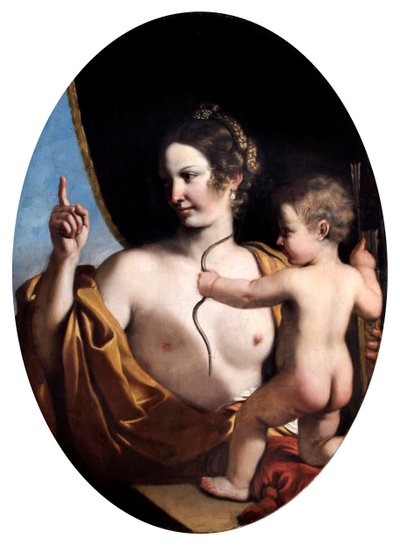 Vénus et Cupidon, 1630 - Guercino