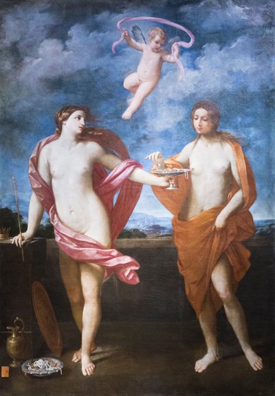 Allégorie de la Libéralité et de la Modestie - Guido Reni