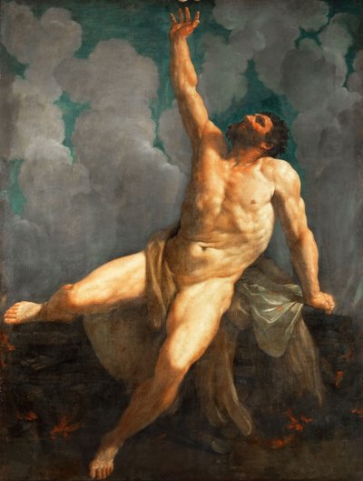 Hercule sur le bûcher, 1620-1621 - Guido Reni