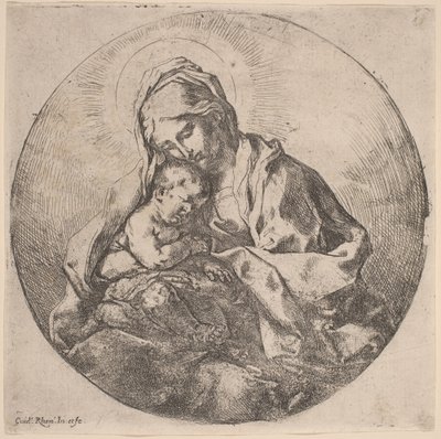 Vierge et Enfant - Guido Reni