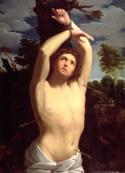 Saint Sébastien - Guido after Reni