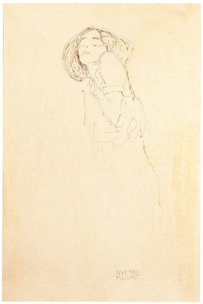 Femme de Gauche - Gustav Klimt