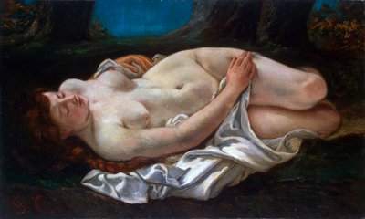 Femme allongée, 1865 - Gustave Courbet