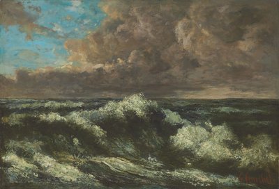 Paysage de mer - Gustave Courbet