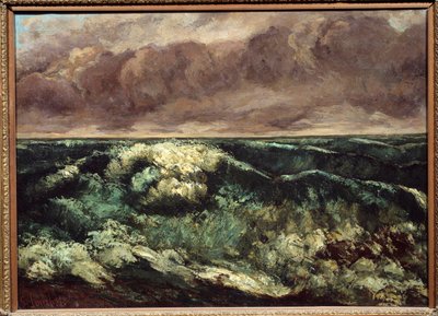 La vague - Gustave Courbet