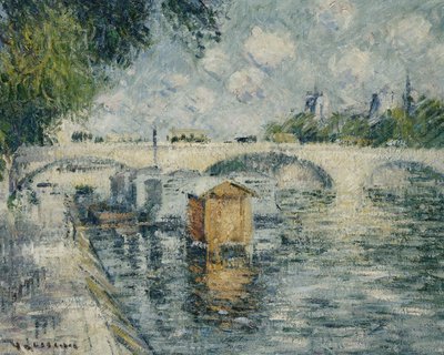 Le Pont Louis Philippe, Paris, 1925 - Gustave Loiseau