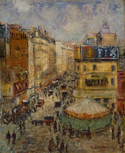 Rue de Clignancourt, Paris - Gustave Loiseau