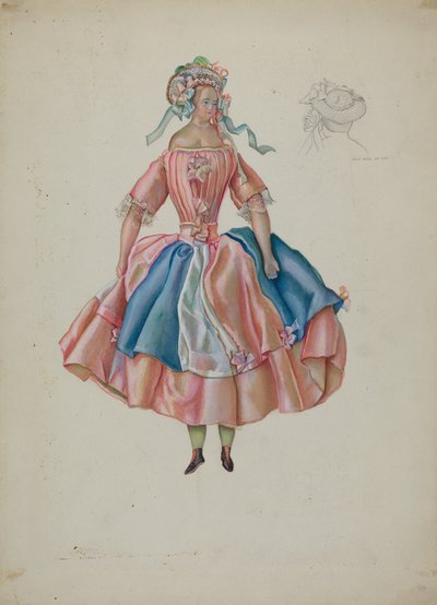 Poupée en costume - Gwyneth King