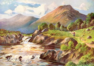 Sur la rivière Conan, Ross-Shire, 1924-1926 - HC Begg