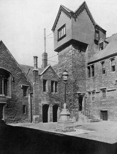 Collège de Merton, Oxford, Oxfordshire, 1924-1926 - HN King