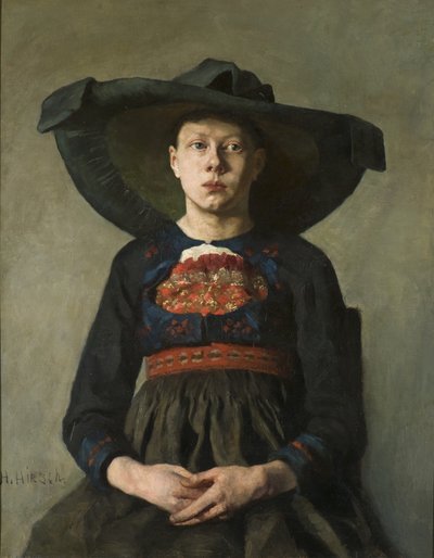 Une paysanne bavaroise, 1885-87 - Hanna Pauli