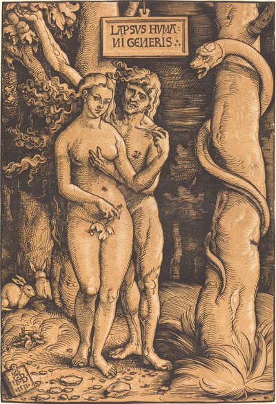 Adam et Ève - Hans Baldung Grien