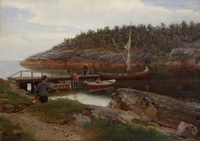 Baie à Hanko - Hans Gude