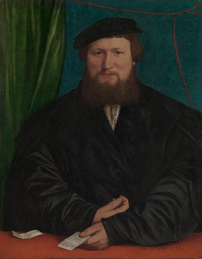 Derick Berck de Cologne, 1536 - Hans Holbein der Jüngere