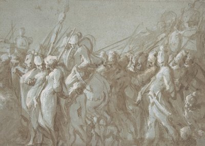 Procession militaire, 16ème siècle - Hans Mont