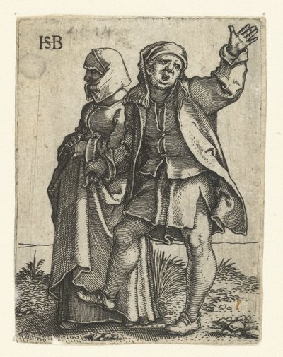 Couple de paysans - Hans Sebald Beham