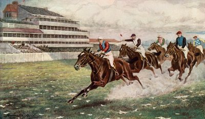 Isinglass Gagnant le Derby (lithographie en couleur) - Harrington Bird