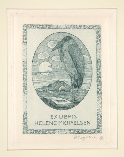 Ex-libris - Heinrich Vogeler