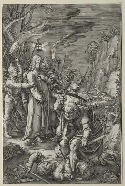 La Passion : La Trahison du Christ - Hendrick Goltzius