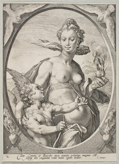 Vénus - Hendrick Goltzius