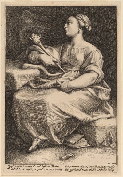 Thalie - Hendrik Goltzius