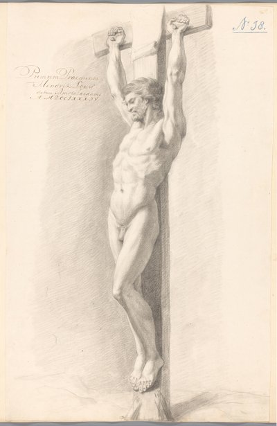 Christ en croix (1er prix 1784) - Hendrik Louw