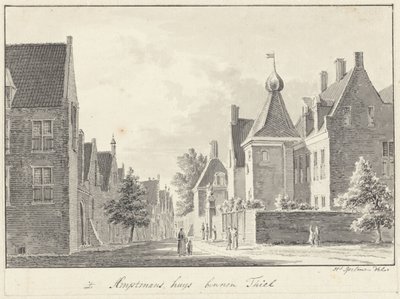 La maison du bailli à Tiel - Hendrik Spilman