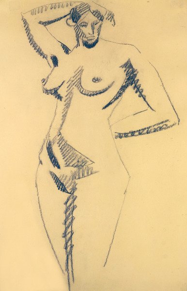 Nu féminin sculptural - Henri Gaudier Brzeska