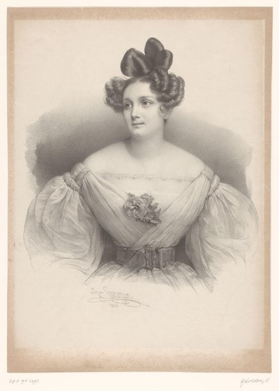 Portrait de Madame Nolté - Henri Grevedon