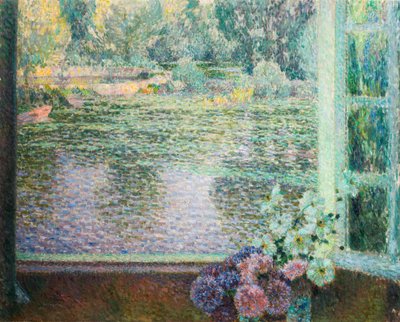 Fenêtre sur la rivière - Henri Le Sidaner