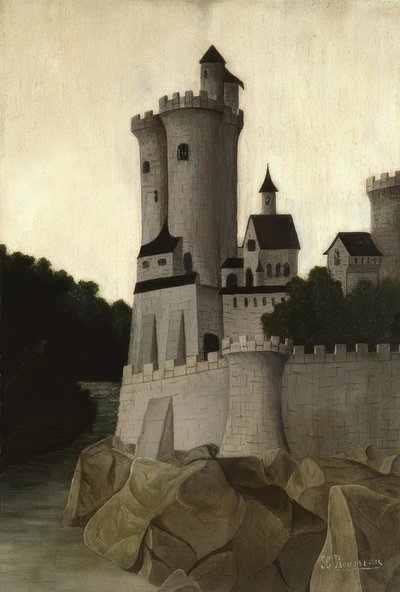 Une Citadelle - Henri Rousseau