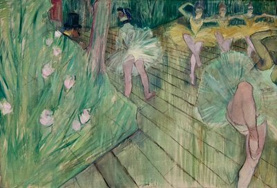 Scène de ballet - Henri de Toulouse Lautrec