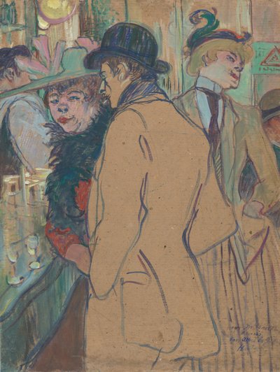 Alfred la Guigne - Henri de Toulouse Lautrec