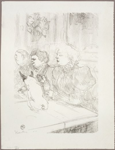 À La Souris, Madame Palmyre - Henri de Toulouse Lautrec