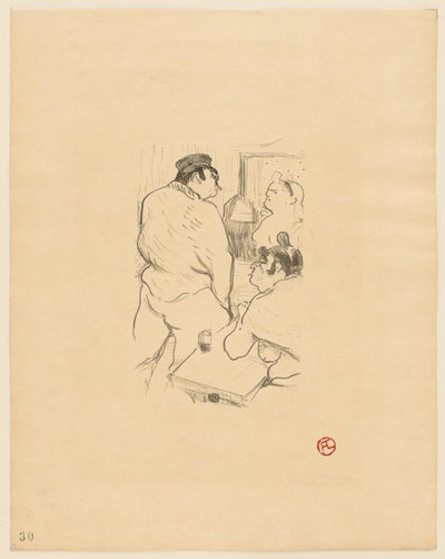 La Terreur de Grenelle - Henri de Toulouse Lautrec