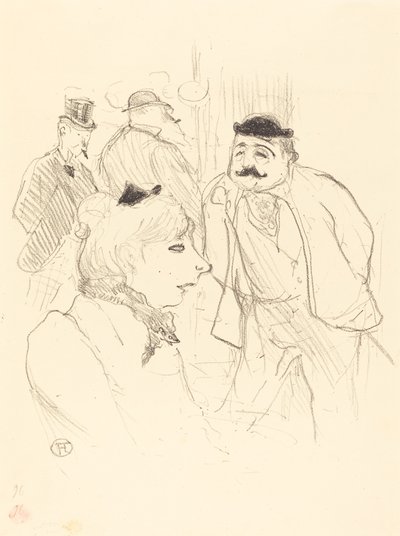 La Tige Moulin-Rouge - Henri de Toulouse Lautrec